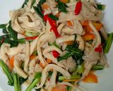 Foto langkah ke 7 dari resep Tumis Jamur Tiram.