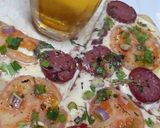 Foto del paso 2 de la receta: Pizza con lo que tenía
