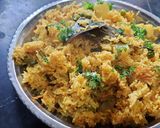 A picture of step 7 of Green peas and potato pulao.