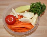 Marhahúsleves recept fázis 2 fotója