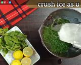 A picture of step 4 of Lemon mint drink.