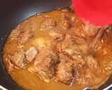 A picture of step 3 of Arvi Gosht.