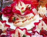 স্ট্রবেরি হার্ট চমচম (strawberry heart chamcham recipe in Bengali) রেসিপি ধাপ - 6 ছবি