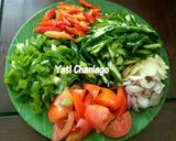 Foto langkah ke 3 dari resep Tumis Jamur Tiram Cabe Hijau.