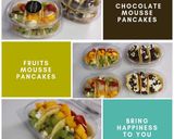 Foto langkah ke 1 dari resep Fruit Mousse Pancake.