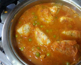 Foto del paso 8 de la receta: Albóndigas de pollo con guisantes