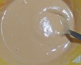 A picture of step 1 of Boondi with Custard Rabdi.