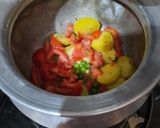 A picture of step 3 of Aloo Methi.
