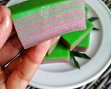 Foto langkah ke 4 dari resep Kue Lapis Tepung Beras.