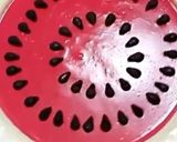 Foto del paso 20 de la receta: Tarta fresca con forma de sandía 🍉🍉🍉