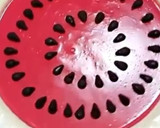 Foto del paso 20 de la receta: Tarta fresca con forma de sandía 🍉🍉🍉