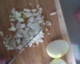 A picture of step 1 of Frikadeller (Danish Meatballs).