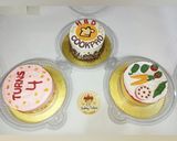 A picture of step 7 of CookPad Birthday Bento Cakes.