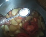 A picture of step 3 of Simple potato soup #allstarsrecipecontest.