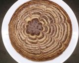 A picture of step 6 of Tawa Baked Zebra Cake.