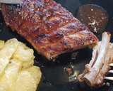 Foto del paso 9 de la receta: Costillas de cerdo agridulces con hierbas provenzales al whisky