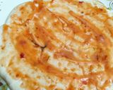 A picture of step 1 of Cheesy Fries wraps.