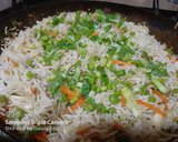 வெஜ் பிரை ரைஸ் ரெசிபி ஸ்டேப் 4 புகைப்படம்