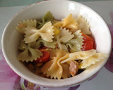 Foto del paso 4 de la receta: Ensalada de pajaritas