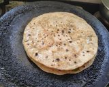 A picture of step 5 of Chapati Sandwich.