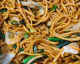 Foto langkah ke 5 dari resep Mie Gomak Goreng Khas Medan.