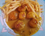 Foto del paso 5 de la receta: Albóndigas en salsa de champiñón