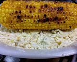 Foto del paso 1 de la receta: MAZORCA Asada, bañada en Crema Tártara con Queso Costeño...!❣️