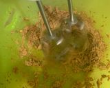 A picture of step 1 of Square milk choco cookies in a cookie dough batter.