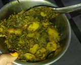 मेथी की भुरजी(methi bhurji recipe in hindi) रेसिपी चरण 3 फोटो