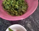हरा धनिया और दही की चटनी (hara dhaniya aur dahi ki chutney recipe in Hindi) रेसिपी चरण 1 फोटो