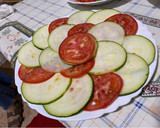 Foto del paso 3 de la receta: Carpaccio de calabacín con burrata