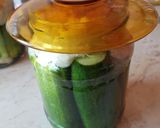 Kovászos uborka recept fázis 4 fotója