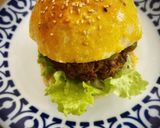 Foto del paso 4 de la receta: Hamburguesa de pollo casera (en airfryer)