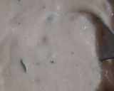 A picture of step 4 of Flatten rice chilla.