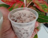 Foto langkah ke 3 dari resep Es lumut jelly coklat.