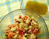 Foto del paso 7 de la receta Taboulé vegetal con aliño de sésamo tostado y limón