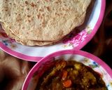 A picture of step 12 of Roti and curry potatoes stew.