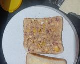 A picture of step 3 of PANEER CORN Grill Sandwich.