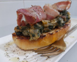 Foto del paso 7 de la receta: Brioche de trinxat de acelgas con panceta curada