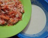 Foto langkah ke 5 dari resep Bakwan panggang/teflon dengan fermipan.