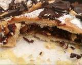 Foto del paso 8 de la receta: Empanada/torta de masa brisa rellena de nutella y nueces