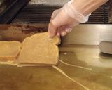 A picture of step 3 of Hot Mess French Toast.