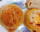 Hình bước làm 6 của món Bánh mì yến mạch hamburger