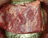 A picture of step 2 of Corned Beef and Cabbage.