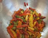 A picture of step 1 of My Sweet Chilli Peppered Meatballs & Lemon Garlic Dip.