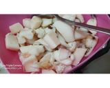 عکس مرحله 2 از دستور خوراک ماهی مرکب