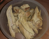 Foto del paso 1 de la receta: Croquetas de pollo asado y quesitos