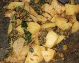 मूली के पत्तों की सब्जी (Mooli ke patto ki sabzi recipe in Hindi) रेसिपी चरण 4 फोटो