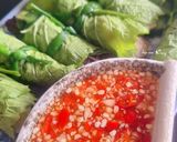 Hình bước làm 6 của món Rau cải cay cuốn tôm thịt