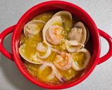 海鮮南瓜玉米濃湯的食譜步驟3照片